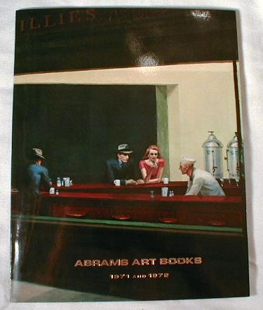 Image for Complete Catalogue: Abrams Art Books 1971 and 1972