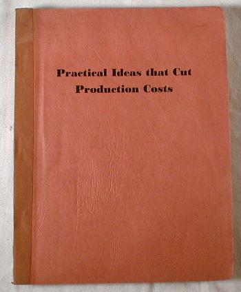 Image for Practical Ideas That Cut Production Costs