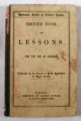 Image for National Series of School Books. Second Book of Lessons : For the Use of Schools. Authorized by the Council of Public Instruction for Upper Canada