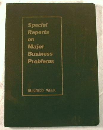 Image for BW's Special Reports of Major Business Problems