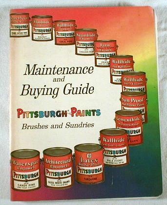 Image for Maintenance and Buying Guide : Pittsburgh Paints, Brushes and Sundries