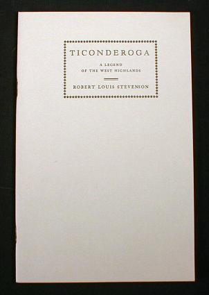 Image for Ticonderoga: A Legend of the West Highlands