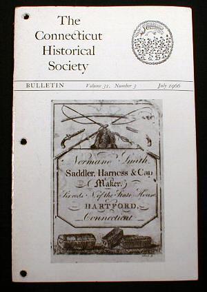 Image for The Connecticut Historical Society Bulletin. Vol. 31, No. 3, July 1966