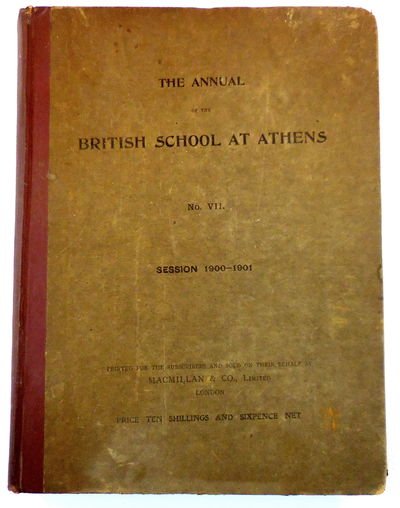 Image for The Annual of the British School at Athens No. VII Session 1900-1901