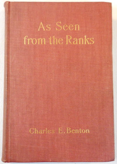Image for As Seen From the Ranks: A Boy in the Civil War