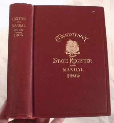 Image for Register and Manual of the State of Connecticut 1905