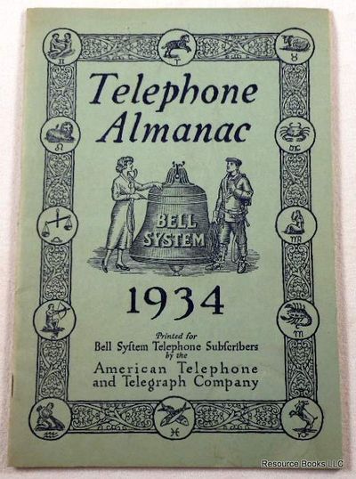 Image for Telephone Almanac 1934