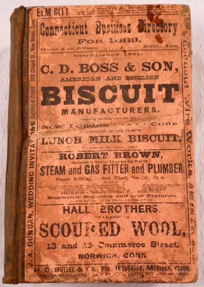 Image for The Connecticut Business Directory for 1883. A Complete Index to the Mercantile, Manufacturing and Professional Interests of the State, Together with Much Valuable Miscellaneous Information