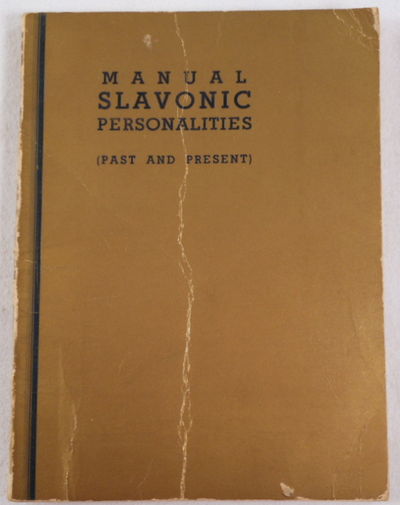 Image for Manual Slavonic Personalities (Past and Present)